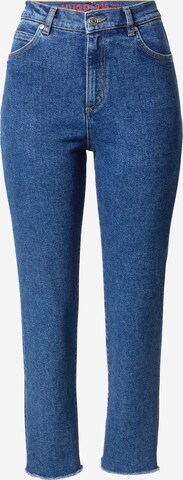 HUGO Regular Jeans '935' in Blauw: voorkant