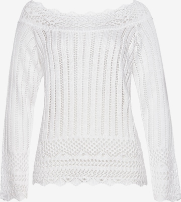 VIVANCE Sweater in White: front