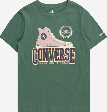 CONVERSE Póló - zöld: elől