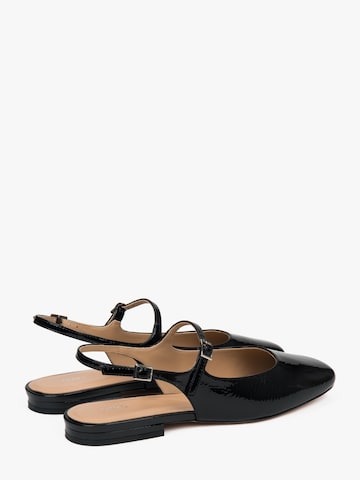 Estro Slingpumps '501-02' in Zwart