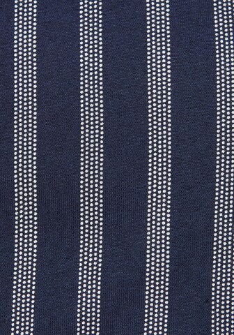 VIVANCE Pyjamashorts in Blau