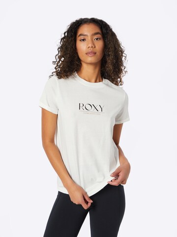 ROXY Тениска 'NOON OCEAN' в бяло: отпред