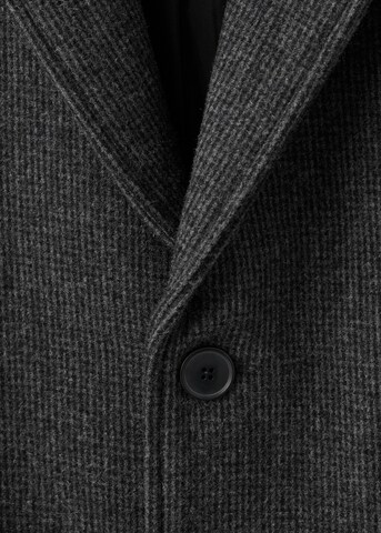 MANGO MAN Between-Seasons Coat 'Hake' in Grey