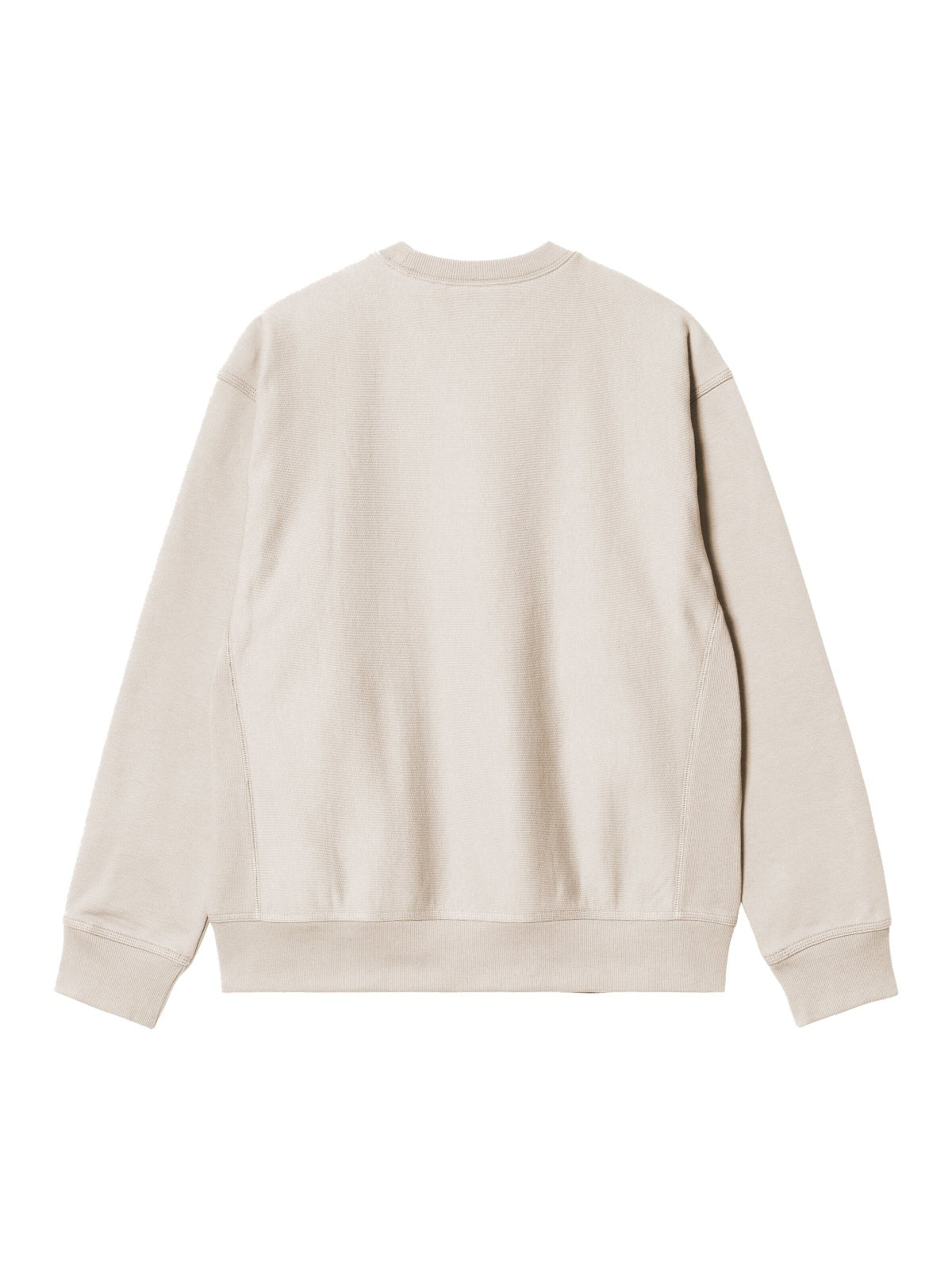 Carhartt WIP Pullover 'American Script'‌‌‌‌‌‌‌‌ in Weiß