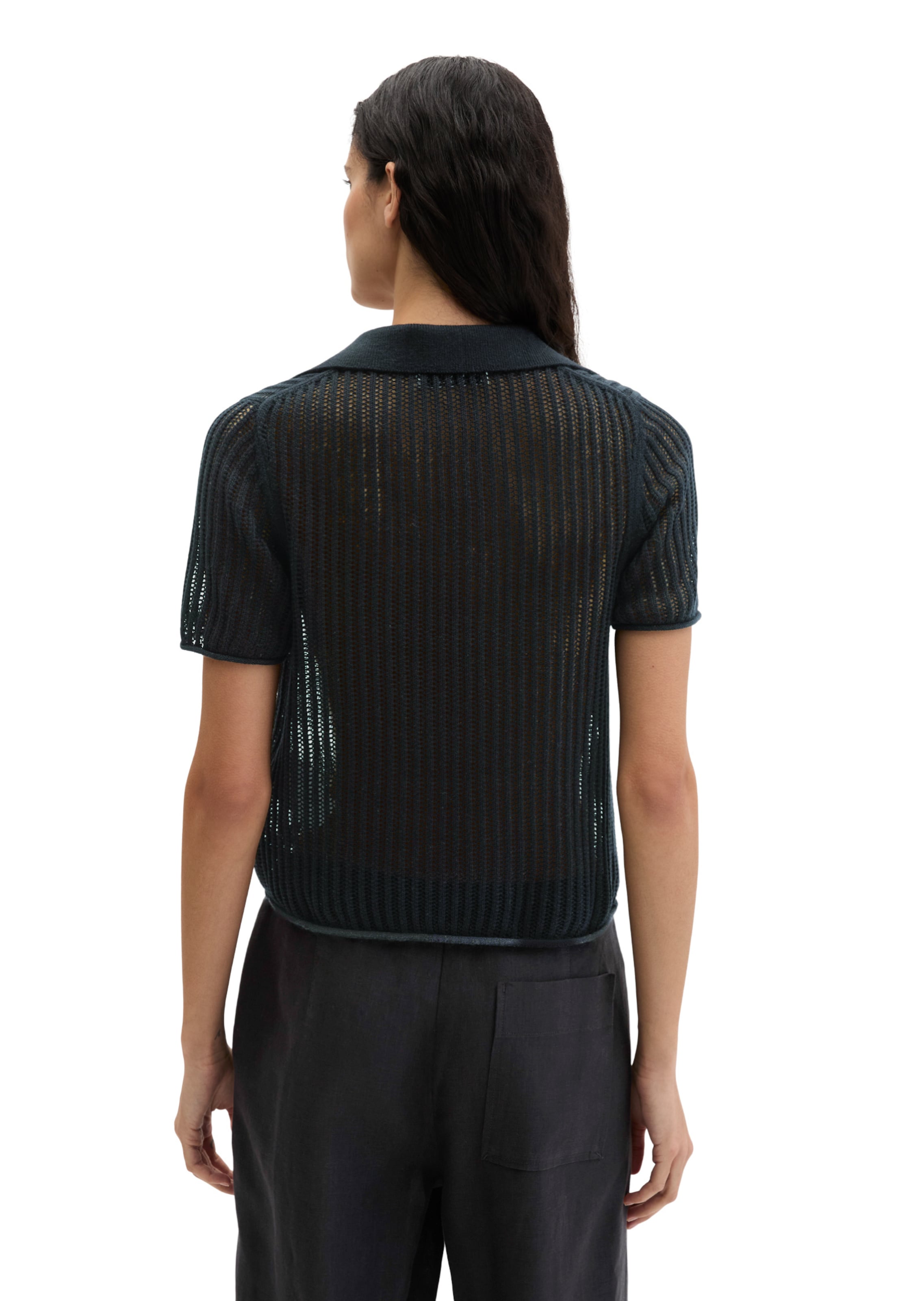 Marc O'Polo Shirt in Zwart