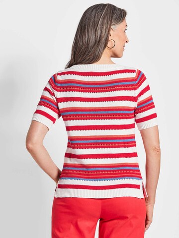 Goldner Trui in Rood