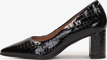 Kazar - Zapatos con plataforma en negro: frente