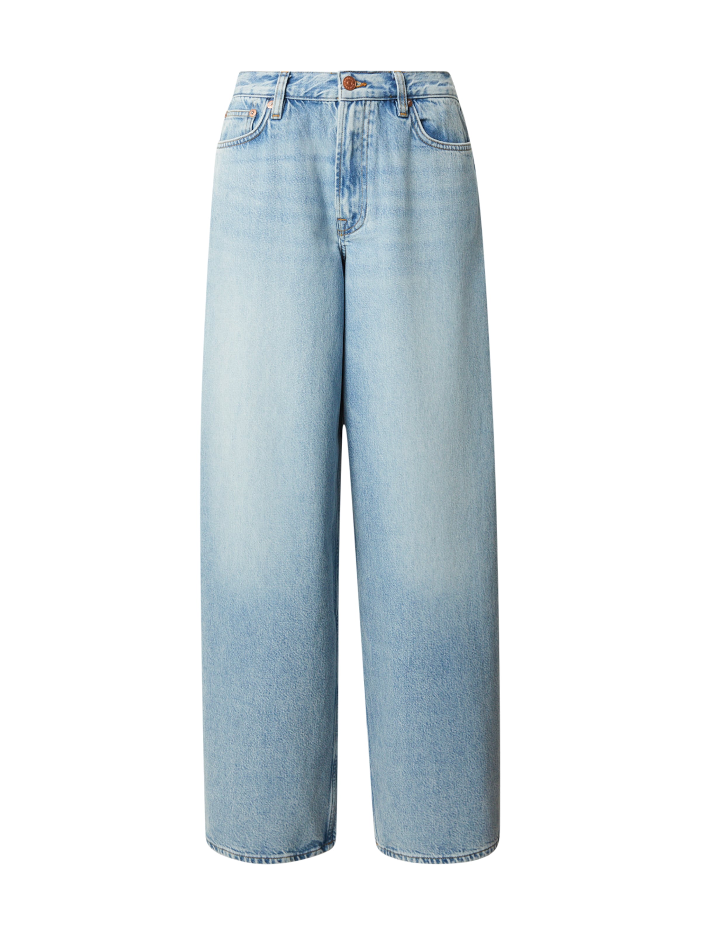 Samsøe Samsøe - Barrel Vaquero 'SAHARPER' en azul: frente