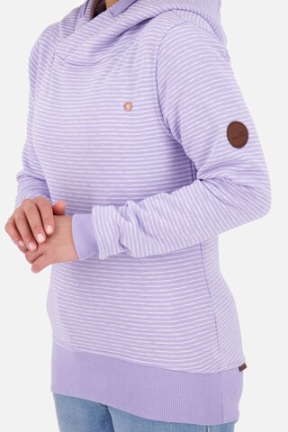 Alife and Kickin Sweatshirt 'SarinaAK' in Purple