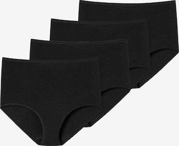 SCHIESSER Slip in Schwarz: Vorderseite