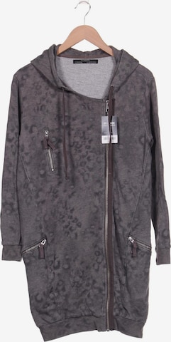 AllSaints Sweatshirt & Zip-Up Hoodie in S in Grey: front