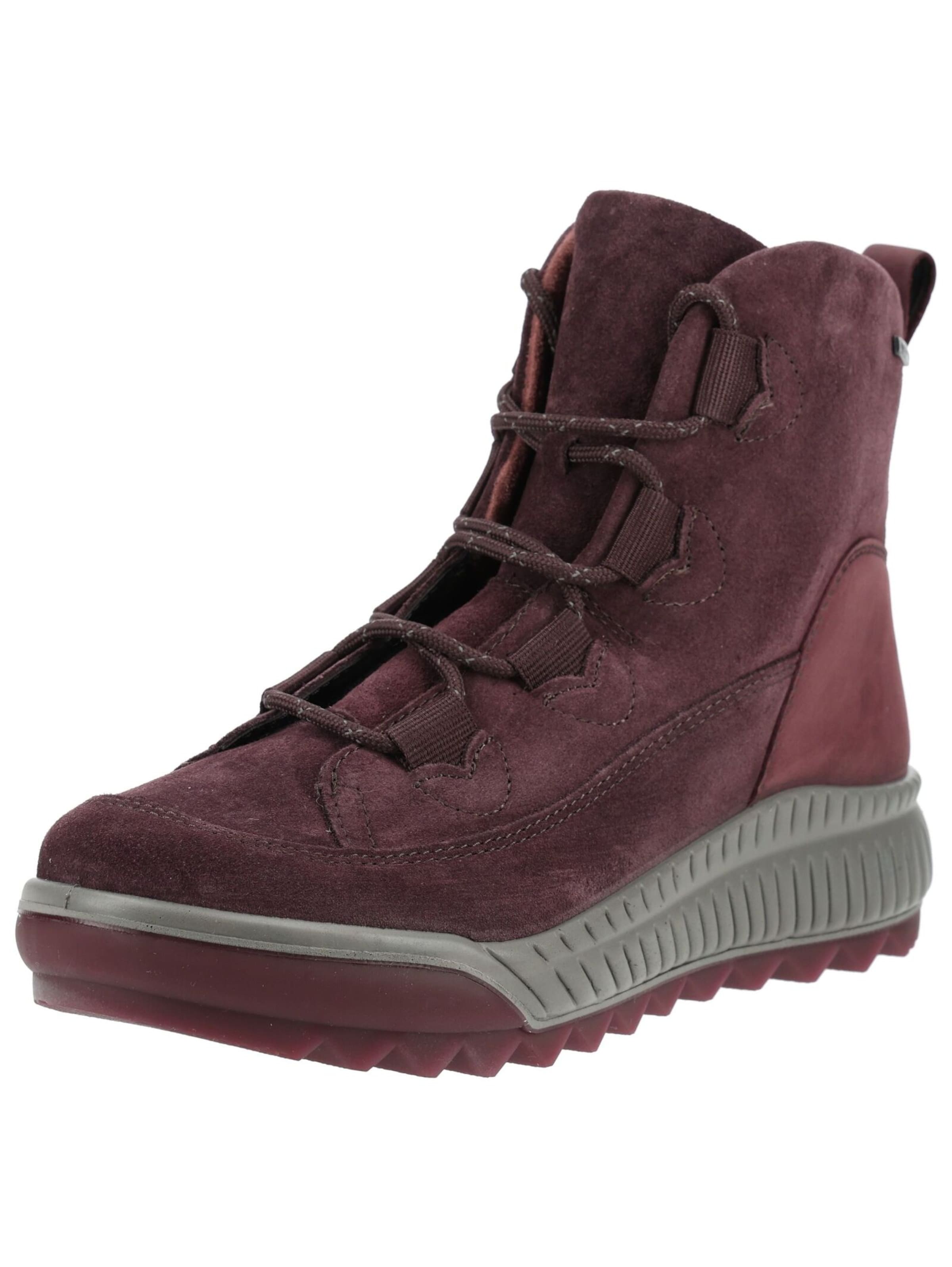 Legero Stiefelette in Rot: Vorderseite