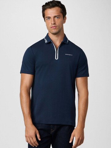 Hackett London Shirt in Blauw: voorkant