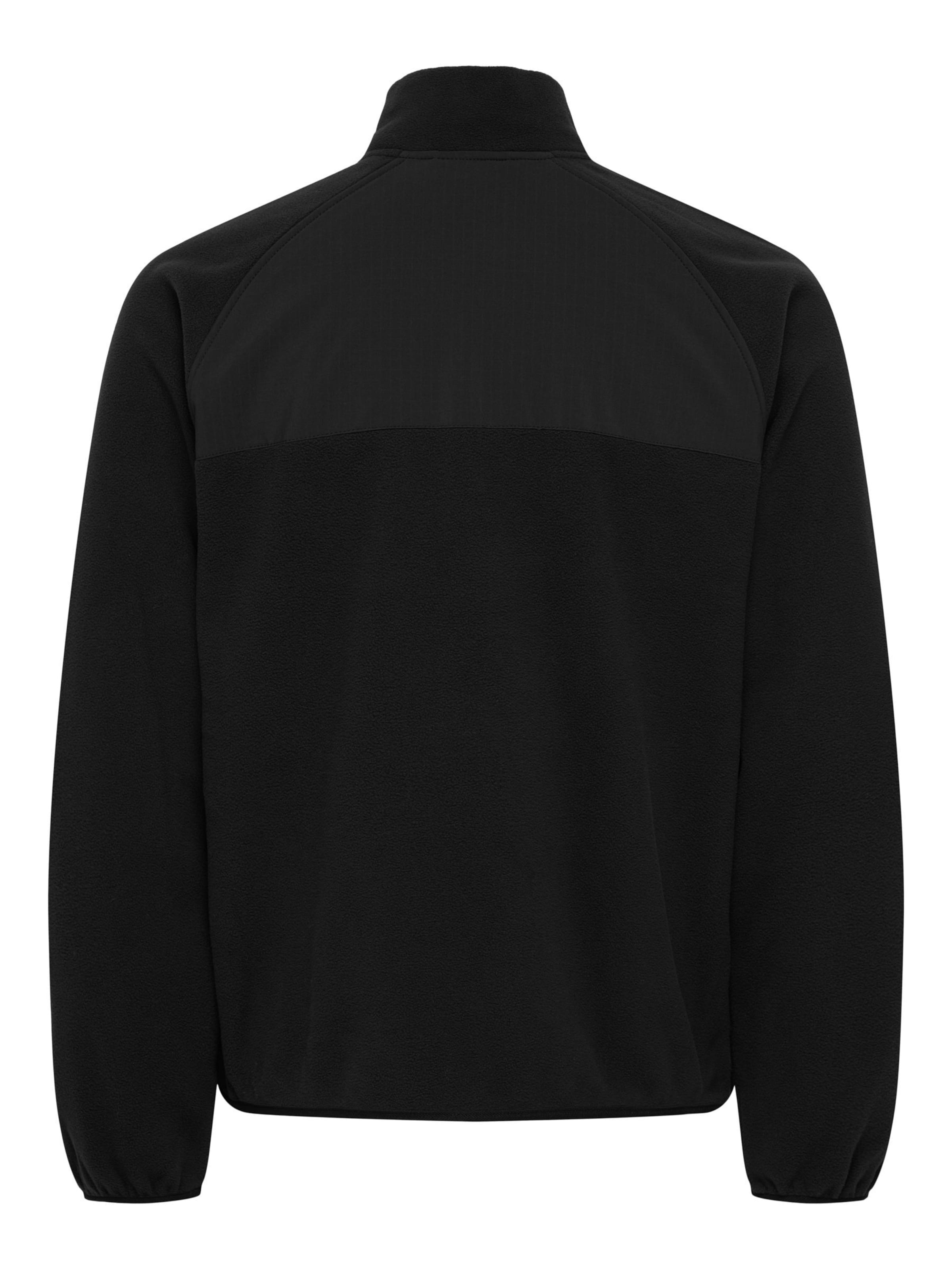 Only & Sons Fleecejacke 'ONSChuck' in Schwarz