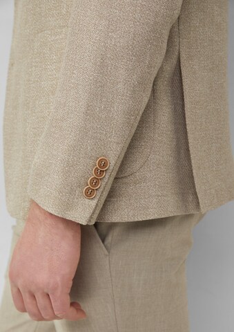 Coupe regular Veste de costume ' S.OPURE ' s.Oliver en beige