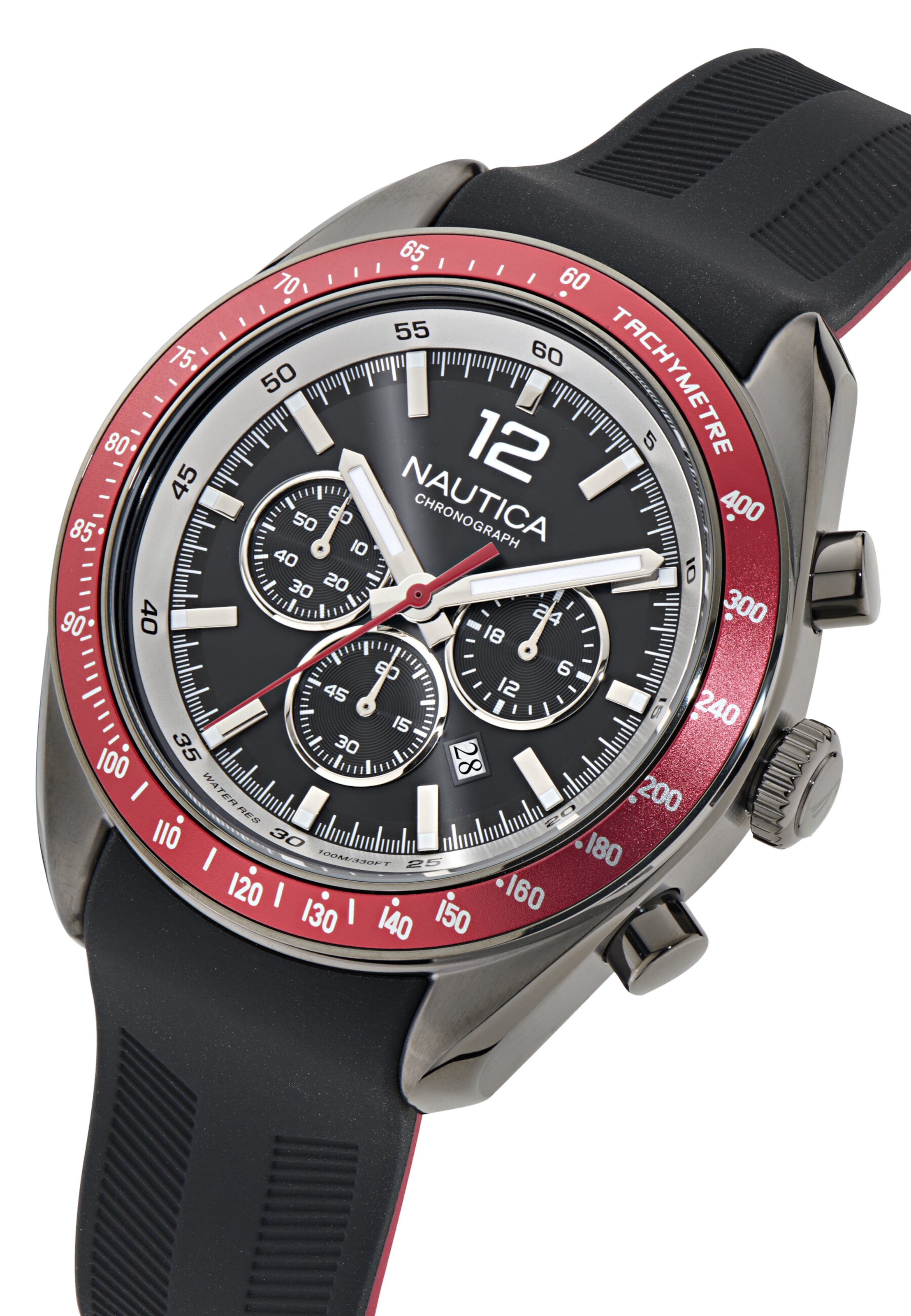 NAUTICA Analoguhr in Schwarz