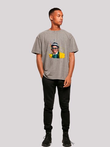 T-Shirt 'TV Times Elton John At The Piano 1977' F4NT4STIC en gris