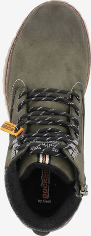 Dockers by Gerli Lace-Up Boots '47LY001' in Green
