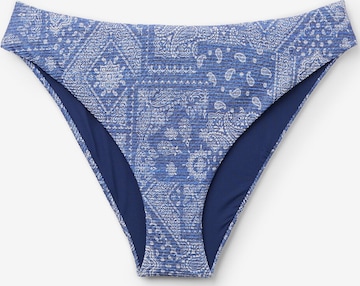 CALZEDONIA Bikinihose 'Paisley' in Blau: Vorderseite