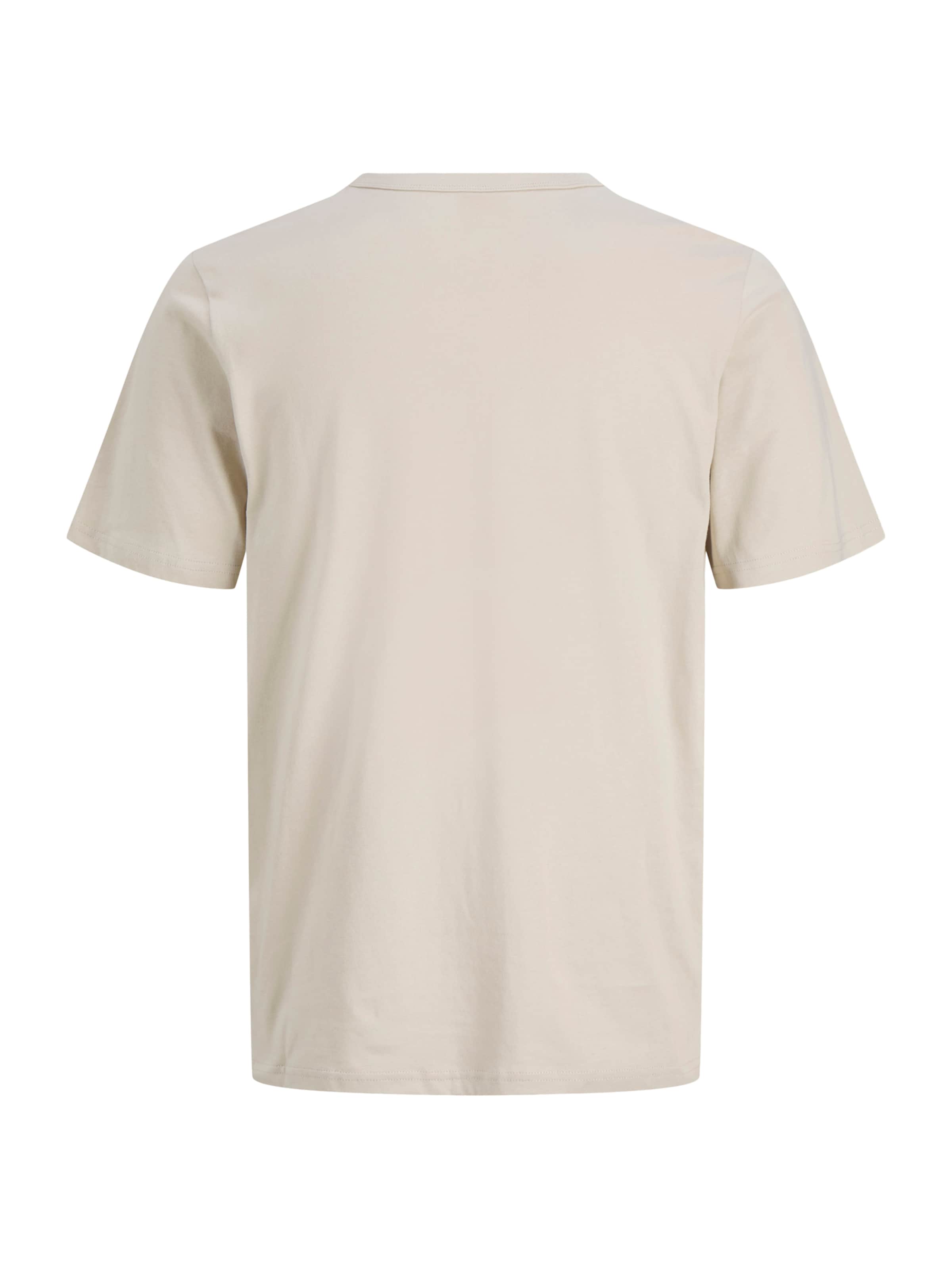 JACK & JONES Μπλουζάκι 'JJCLEVELAND' σε μπεζ
