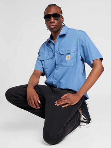 Carhartt WIP Comfort Fit Риза в синьо