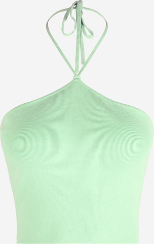 Monki Knitted Top 'Lisen' in Green: front