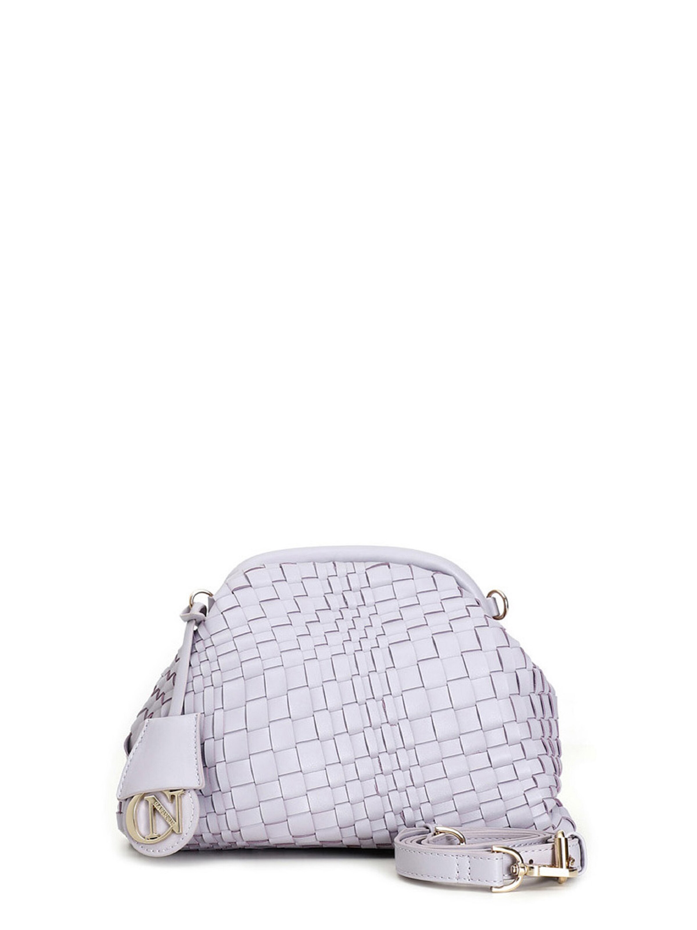 Borsa a tracolla di CAFè NOIR in lilla: frontale