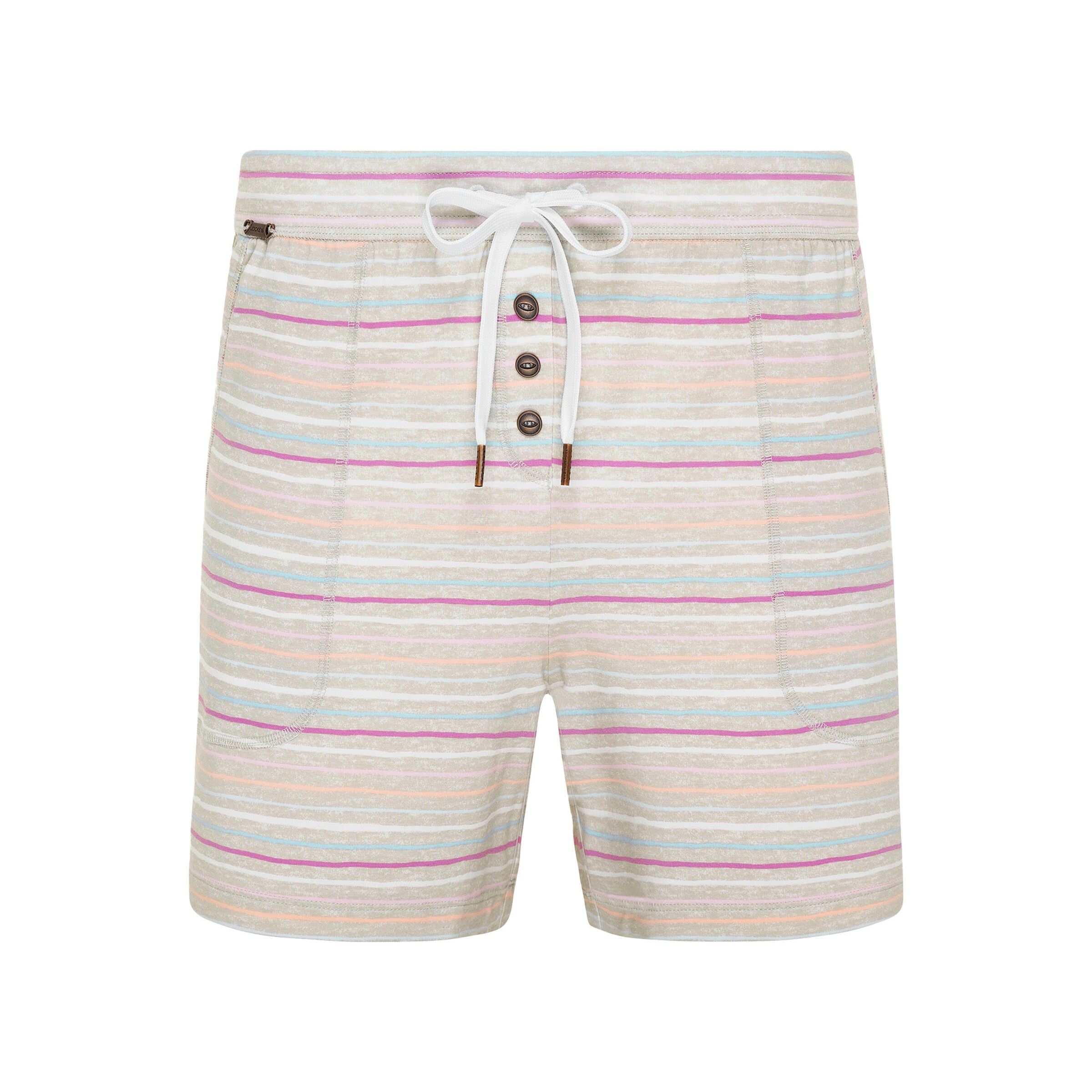 JOCKEY Shorts in beige / aqua / dunkelpink / weiß, Produktansicht