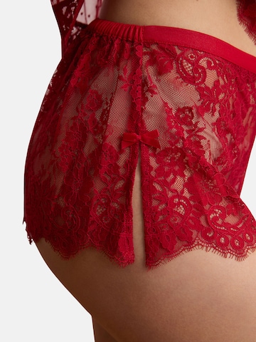 Pantaloncini da pigiama 'Infini' di ETAM in rosso