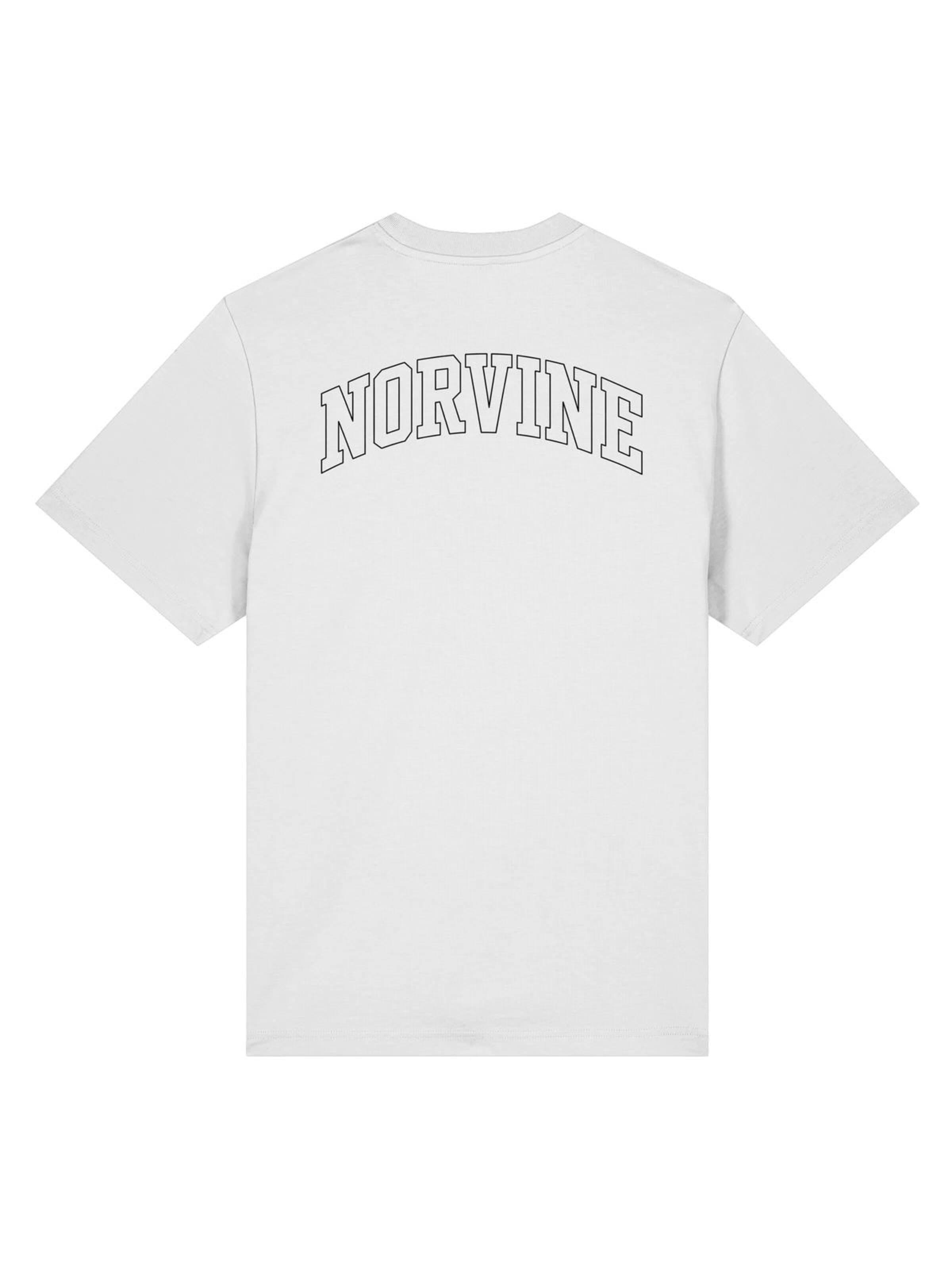 NorvineMajica 'Norvine Signature Organic T-Shirt' - bijela boja