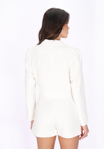 faina - Blazer 'Festive' en blanco