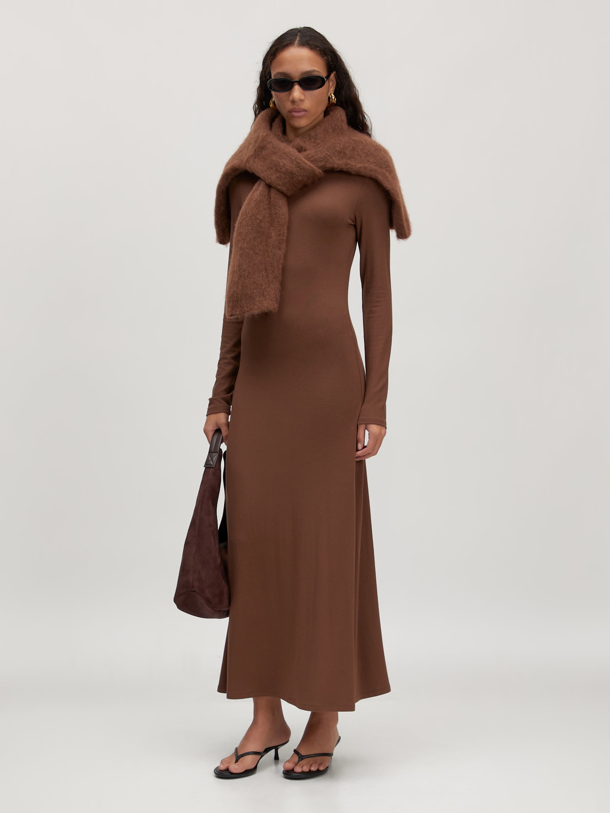 EDITED Produkte Kleid 'Vangelia' braun