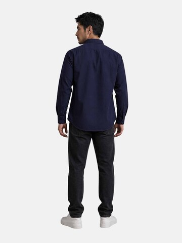 U.S. POLO ASSN. Regular Fit Hemd in Blau