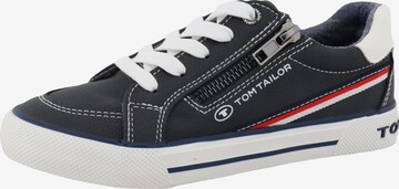 TOM TAILOR Sneaker in Blau: predná strana