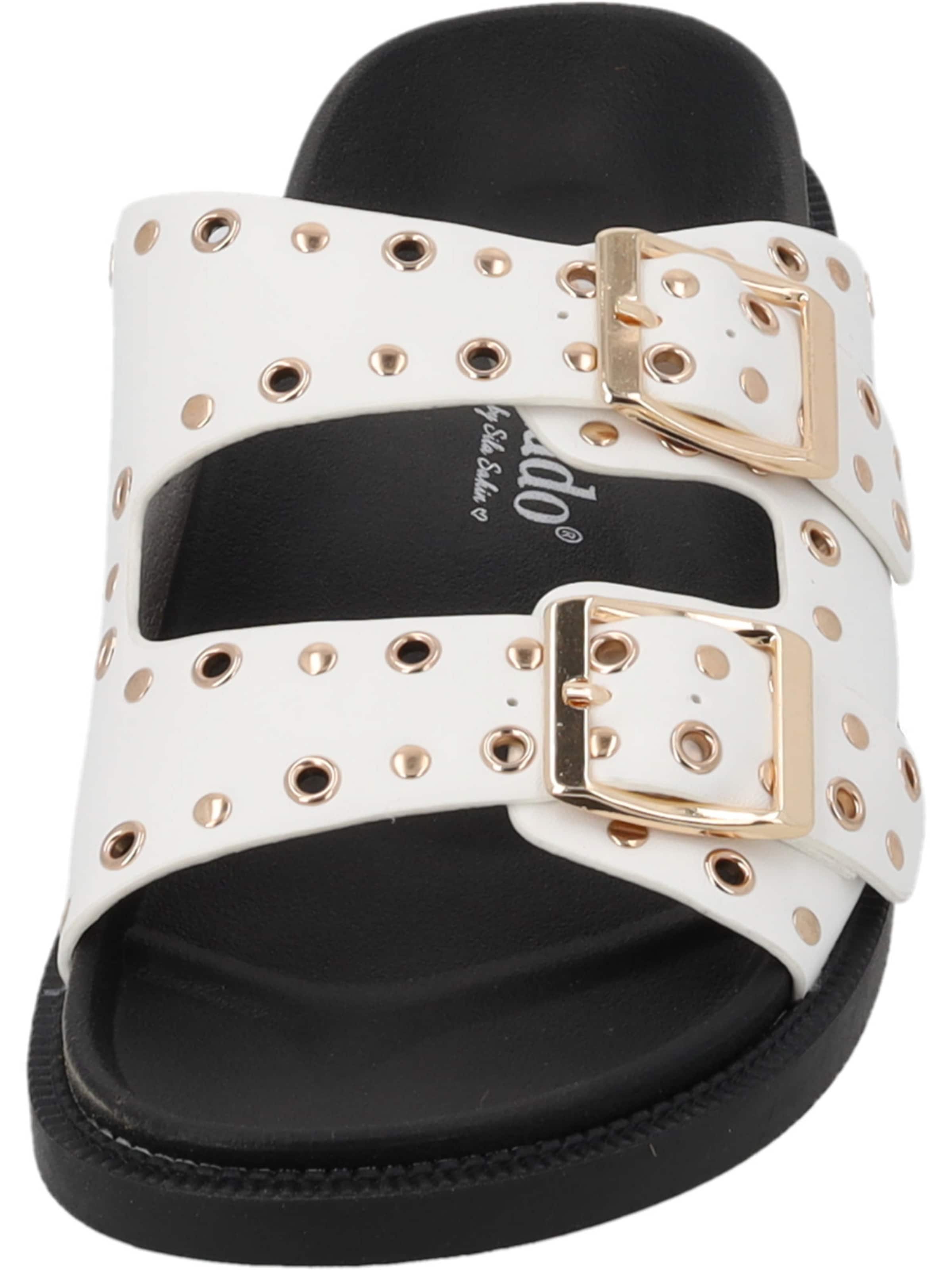 Palado by Sila Sahin Sandal 'Palado Kannur by Sila Sahin' in White