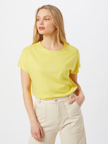 bleed clothing Μπλουζάκι σε κίτρινο: μπροστά