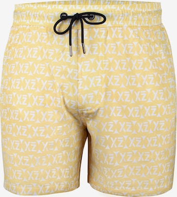 geltona YEAZ Maudymosi trumpikės 'Seashey': priekis