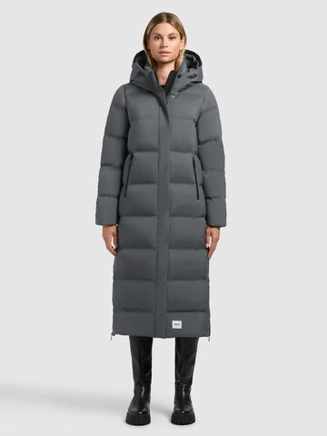 khujo Winter Coat 'MAYLA3' in Green