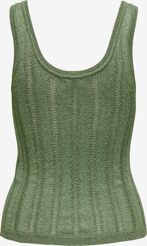 JDY Knitted Top 'BEAUTY' in Green