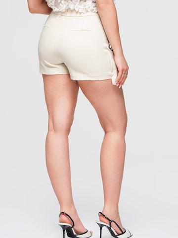 Ombre Regular Broek in Beige