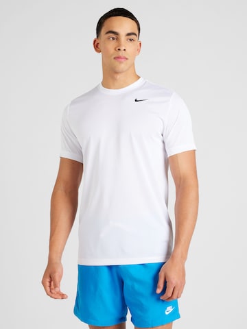 NIKE Функциональная футболка в Белый: спереди