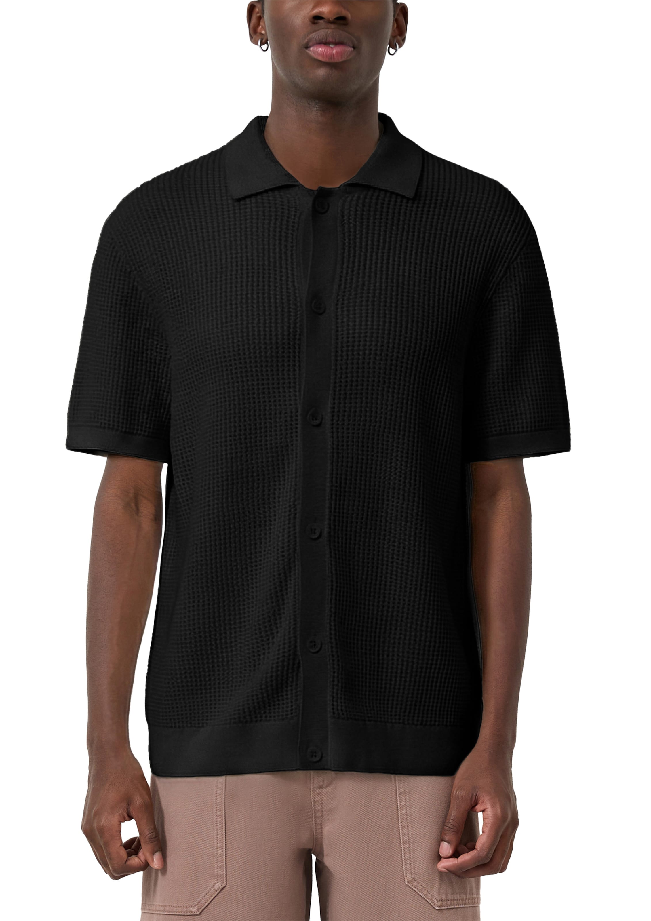 Pull-over QS en noir