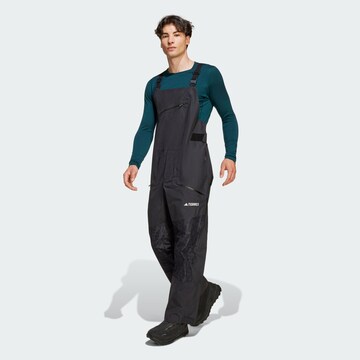 Regular Pantalon outdoor 'Xperior' ADIDAS TERREX en noir : devant