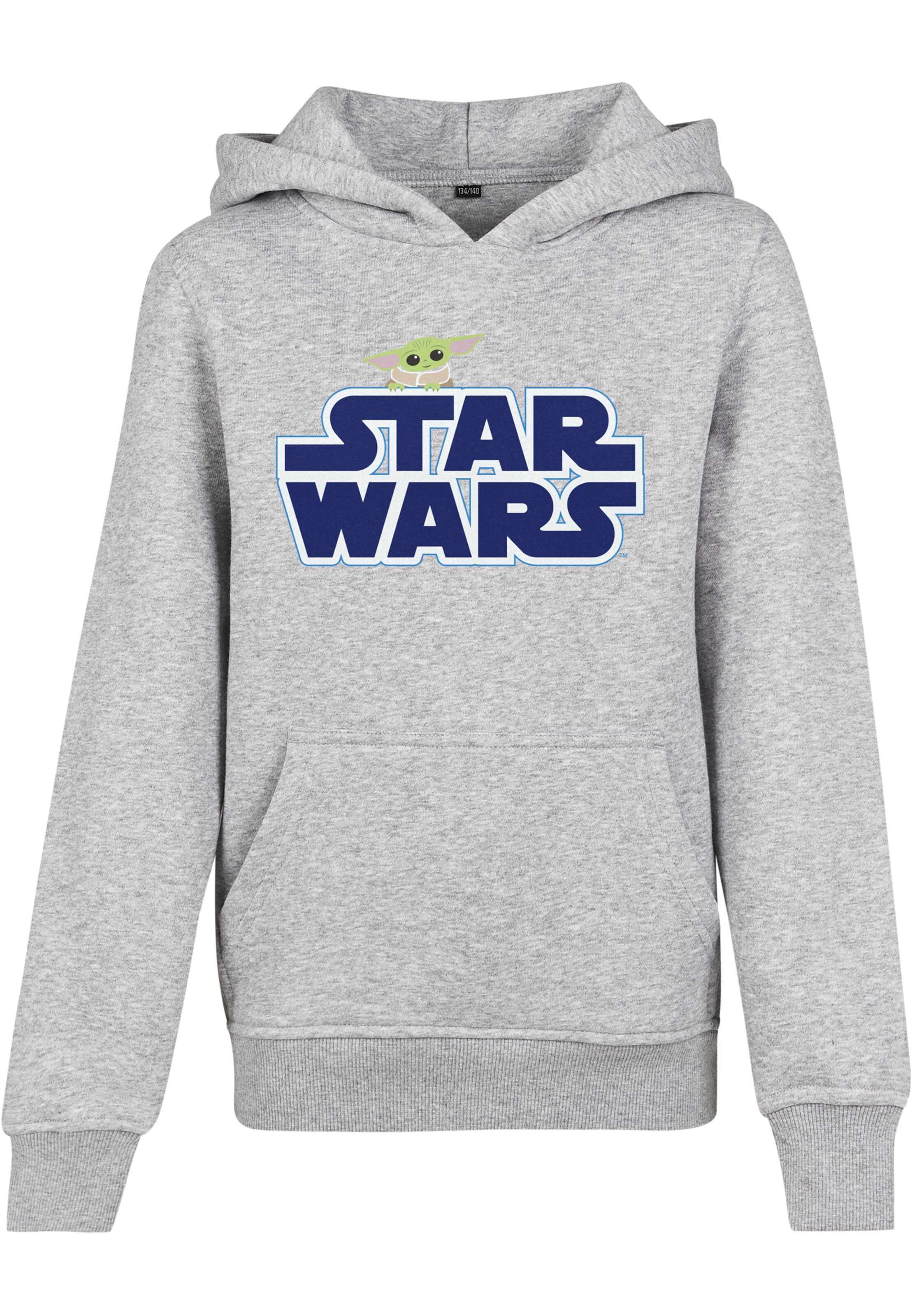 Mister Tee Sweatshirt 'Star Wars' i grå: forside