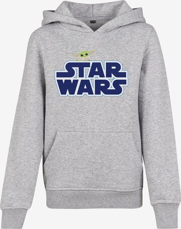 Mister Tee - Sweatshirt 'Star Wars' em cinzento: frente