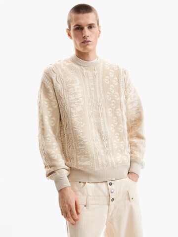 Desigual Tröja i beige: framsida