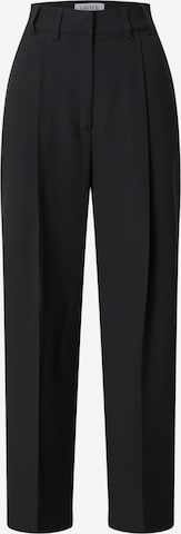 Loosefit Pantalon 'Kaj' EDITED en noir : devant