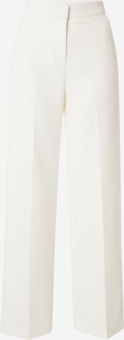 Riani Loose fit Pleated Pants in White: front