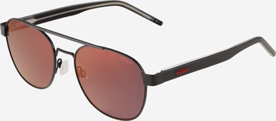 HUGO Gafas de sol '1196/S' en marrón / rojo / negro, Vista del producto