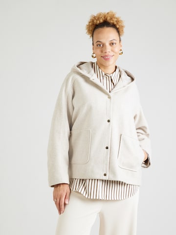 Vero Moda Curve Between-Season Jacket 'VMCFORTUNEROME' in Beige: front